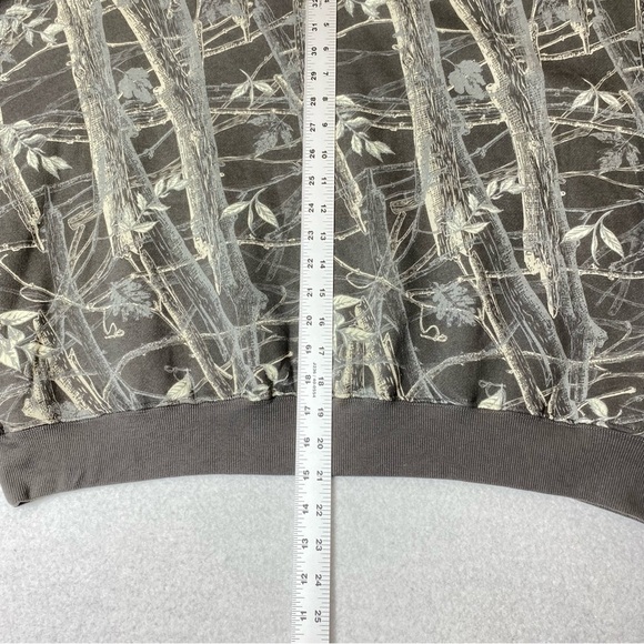 Def Leppard Hysteria 1X Leopard Cropped Oversized Off The Shoulder Sweatshirt - Picture 11 of 12